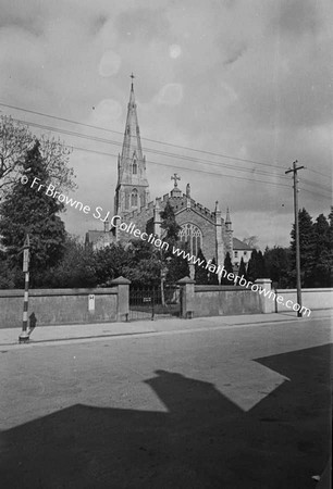 CHURCH FROM STREET (HOUSES REMOVED)